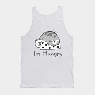 I'm hungry - funny cat Tank Top